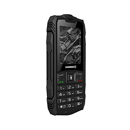 Hammer , Rock , Black , 2.4 , TFT , 32 MB , 32 MB , Dual SIM , Bluetooth , 3.0 , Main camera resolution 0.3 MP , 1800 mAh