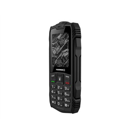 Hammer , Rock , Black , 2.4 , TFT , 32 MB , 32 MB , Dual SIM , Bluetooth , 3.0 , Main camera resolution 0.3 MP , 1800 mAh