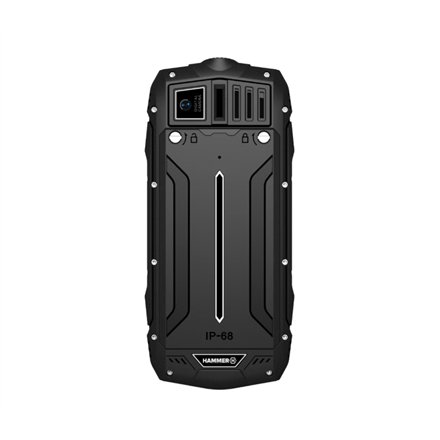 Hammer , Rock , Black , 2.4 , TFT , 32 MB , 32 MB , Dual SIM , Bluetooth , 3.0 , Main camera resolution 0.3 MP , 1800 mAh