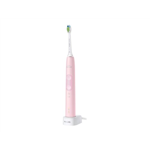 Philips Electric Toothbrush , HX6836/24 , Rechargeable , For adults , Number of brush heads included 1 , Number of teeth brushing modes 2 , Pastel pink