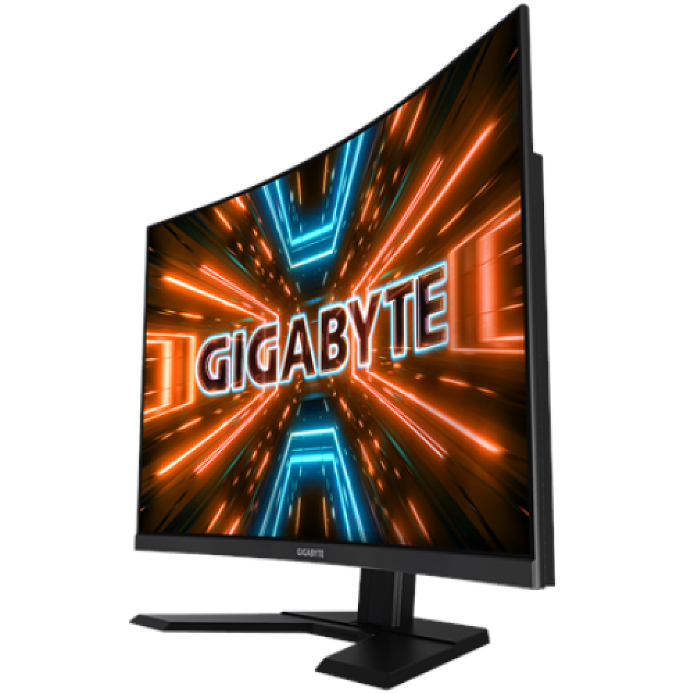 Gigabyte Gaming Monitor G32QC A 31.5 , VA, QHD, 2‎560 x 1440 pixels, 1 ms, 350 cd/m², Black, 165 Hz, HDMI ports quantity 2