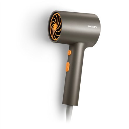Philips , Hair Dryer , BHD321/00 3000 Series , 1600 W , Number of temperature settings 2 , Ionic function , Grey/Orange