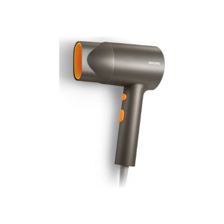Philips , Hair Dryer , BHD321/00 3000 Series , 1600 W , Number of temperature settings 2 , Ionic function , Grey/Orange