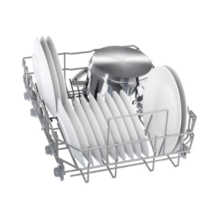 Bosch Dishwasher , SPU4HMW12E , Built-in , Width 45 cm , Number of place settings 10 , Number of programs 6 , Energy efficiency class D , Display , AquaStop function , White