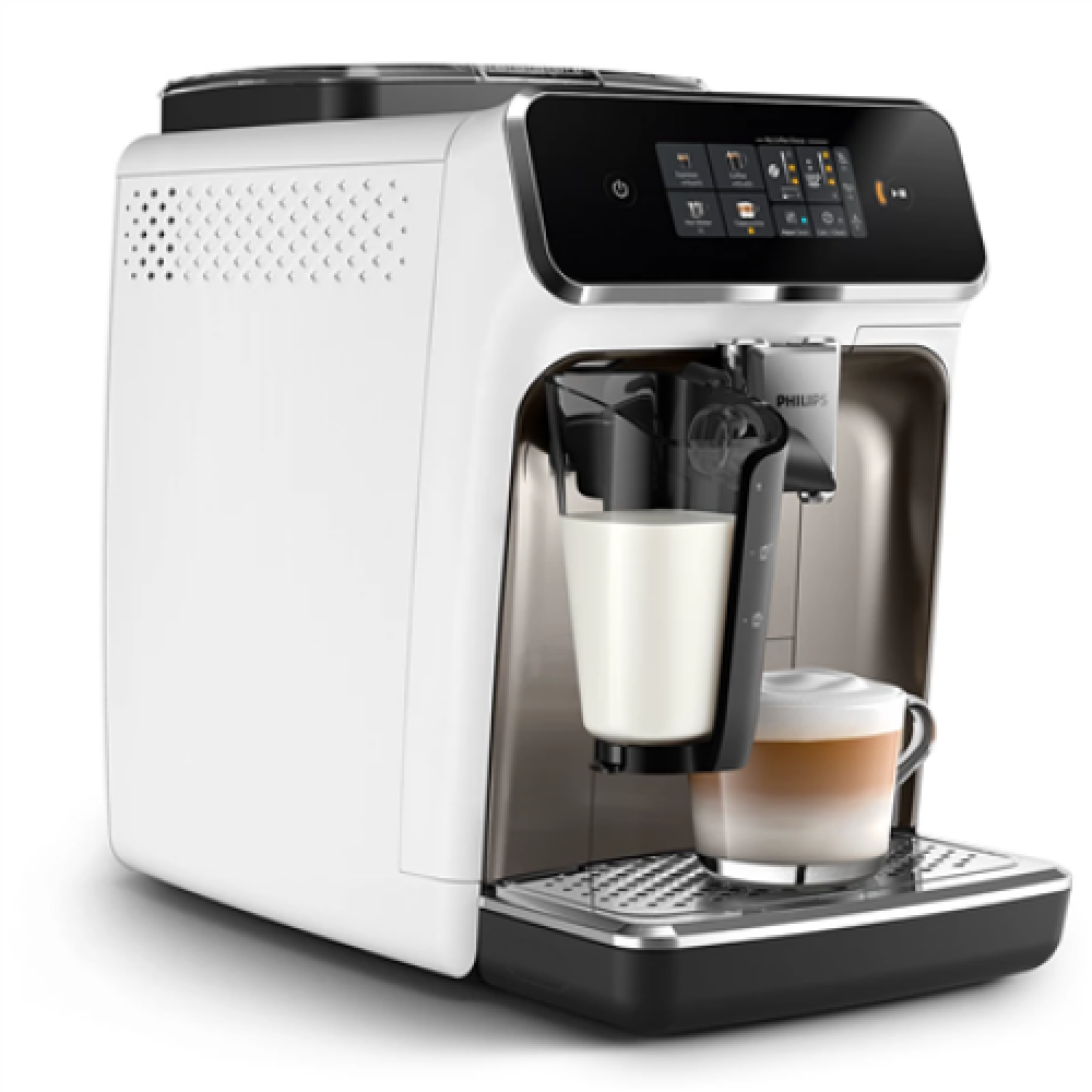 Philips Coffee maker , EP2333/40 , Pump pressure 15 bar , Built-in milk frother , Fully Automatic , 1500 W , White