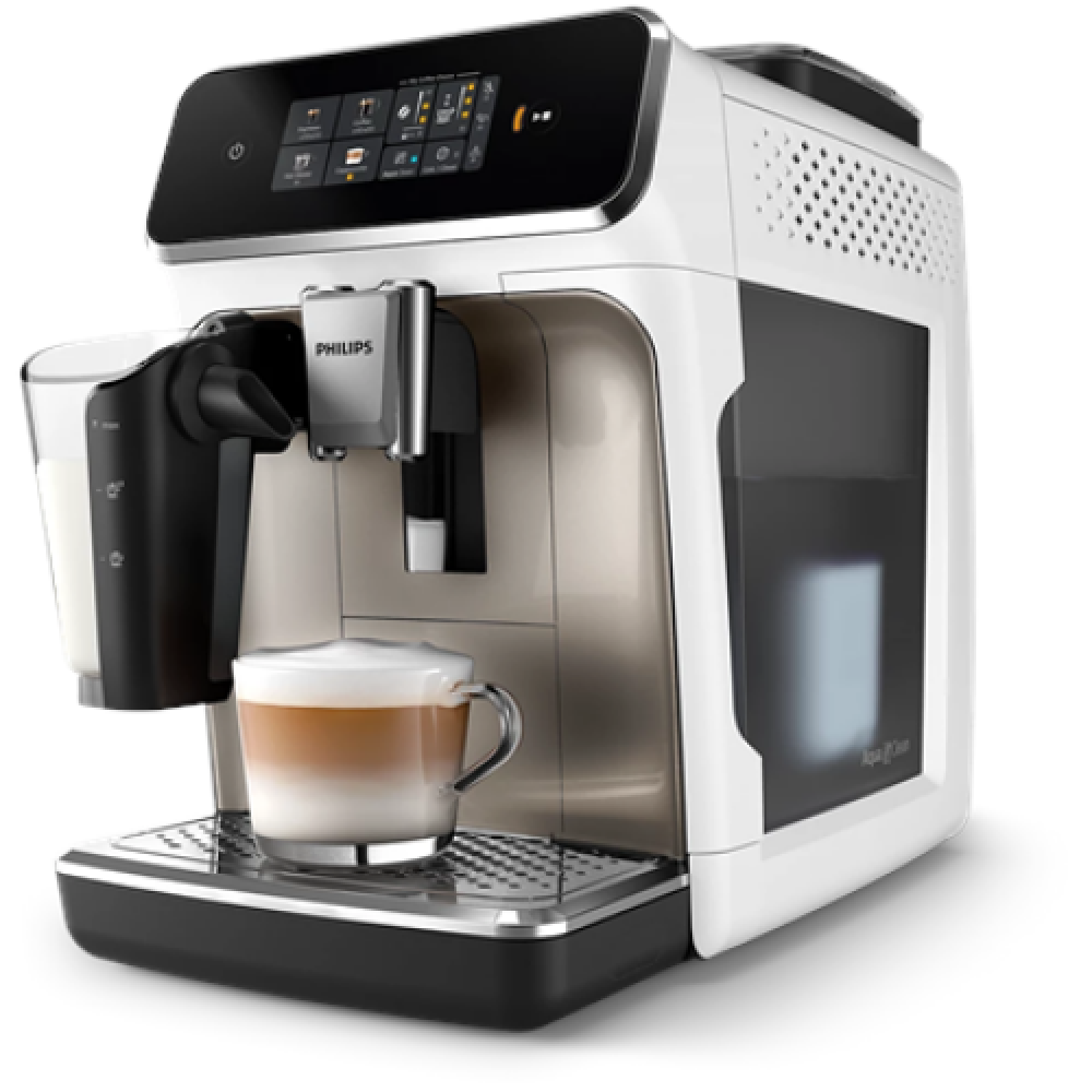 Philips Coffee maker , EP2333/40 , Pump pressure 15 bar , Built-in milk frother , Fully Automatic , 1500 W , White
