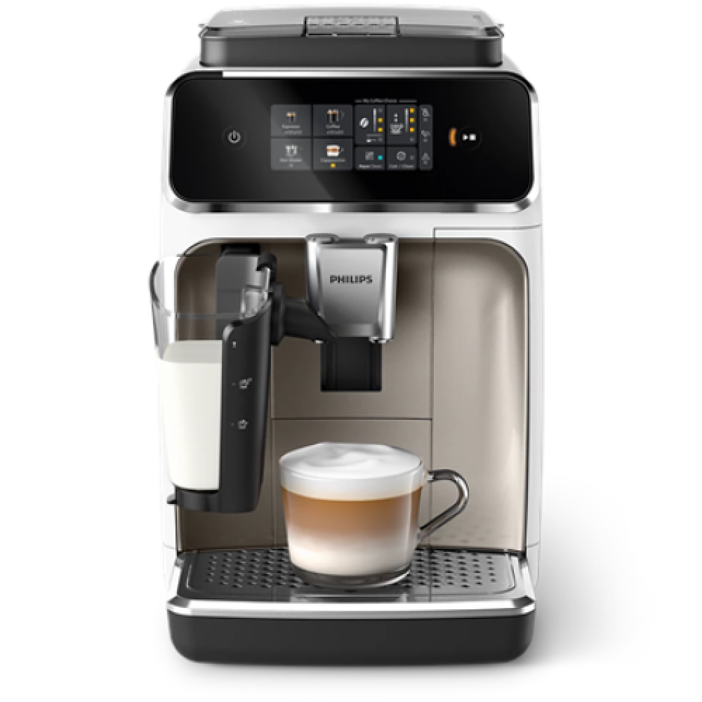Philips Coffee maker , EP2333/40 , Pump pressure 15 bar , Built-in milk frother , Fully Automatic , 1500 W , White