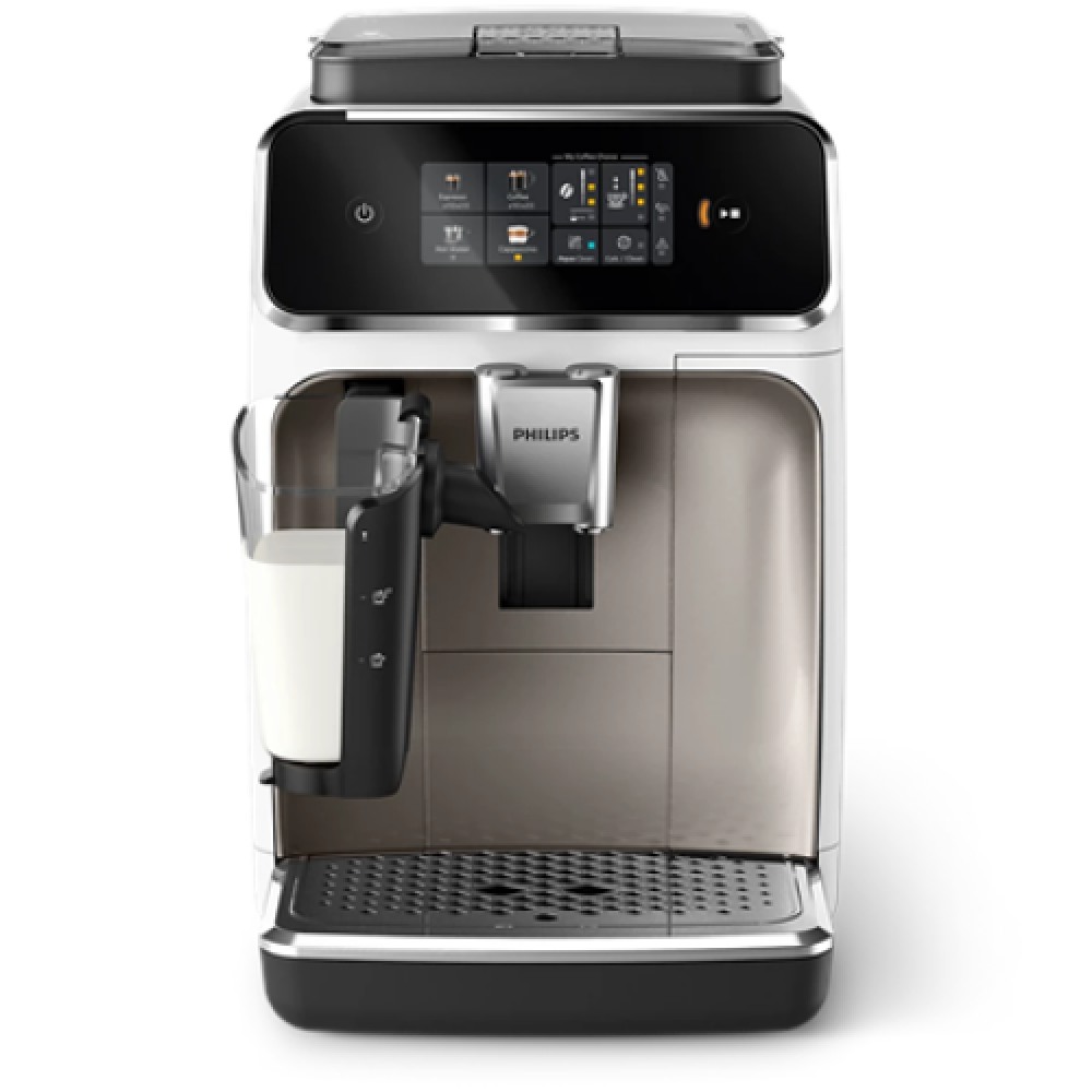 Philips Coffee maker , EP2333/40 , Pump pressure 15 bar , Built-in milk frother , Fully Automatic , 1500 W , White