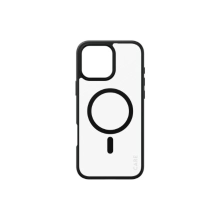 CARE Flagship Case , Back cover , Apple , iPhone 16 Pro Max , Recycled plastic , Black , MagSafe