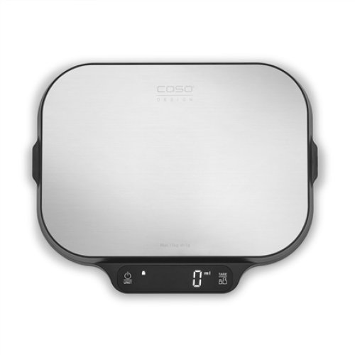 Caso Kitchen and Precision scales , KitchenDuo , Display type LED , Black/Stainless steel