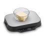 Caso Kitchen and Precision scales , KitchenDuo , Display type LED , Black/Stainless steel
