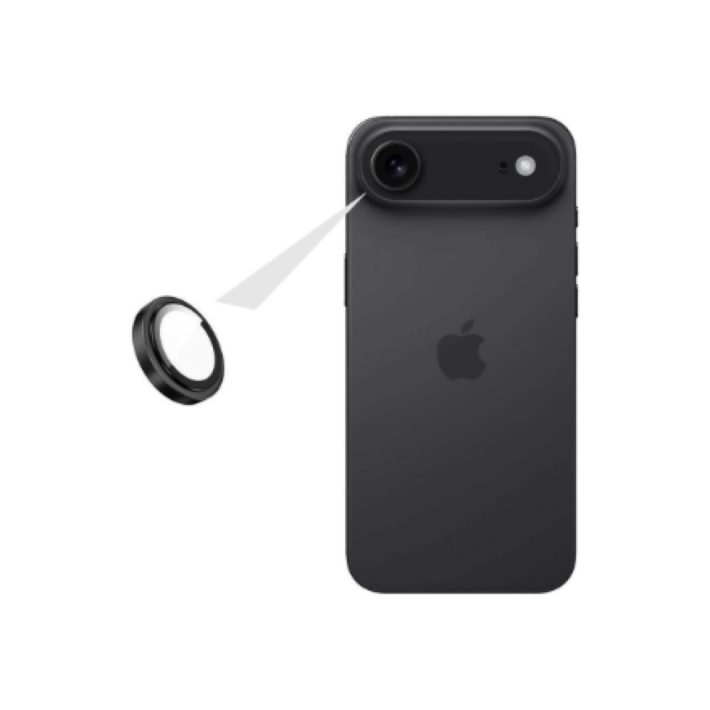 Fixed Camera Glass , Apple , iPhone Air , Glass , Black
