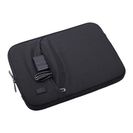 Case Logic Laptop sleeve with pocket , LAPSP214 , Fits up to size 14 , Sleeve , Black