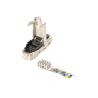 CAT 6A Field Termination Plug, STP with dust cap, Bend relief , DN-93631