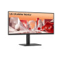 LG , 34BA75QE-B , 34 , IPS , 21:9 , 60 Hz , 5 ms , 3440 x 1440 pixels , 300 cd/m² , HDMI ports quantity 2