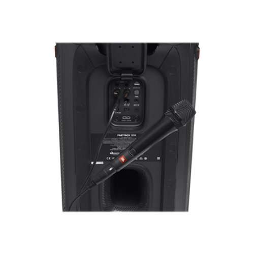 JBL PBM 100 Black, Karaoke microphone, -55 dB, 50 - 15000 Hz, 600 O, Cardioid, Wired