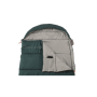 Easy Camp , Camp Moon 200 L , Sleeping Bag , 220 x 80 cm , 2 way open-end - auto lock, L-shape , Teal