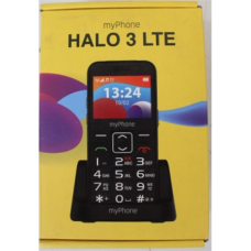 SALE OUT. myPhone HALO 3 LTE (Black) Single SIM 2.31 IPS 240x320/128MB/64MB RAM/SD Card/4G LTE , myPhone HALO , 3 LTE , Black , 2.4 , IPS , 48 MB , 128 MB , Dual SIM , Nano SIM , Bluetooth , 2.1 , USB version Type-C , Built-in camera , Main camera resolut