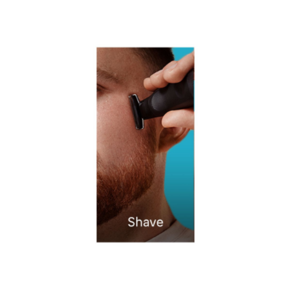 Braun Face and Body Hair trimmer , XT5300 Series XT5 , Cordless , Wet & Dry , Number of length steps 6 , Black/Silver