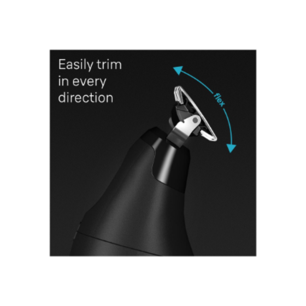 Braun Face and Body Hair trimmer , XT5300 Series XT5 , Cordless , Wet & Dry , Number of length steps 6 , Black/Silver