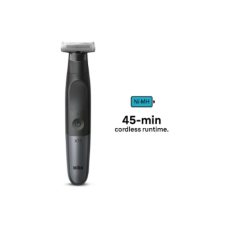 Braun Face and Body Hair trimmer , XT5300 Series XT5 , Cordless , Wet & Dry , Number of length steps 6 , Black/Silver