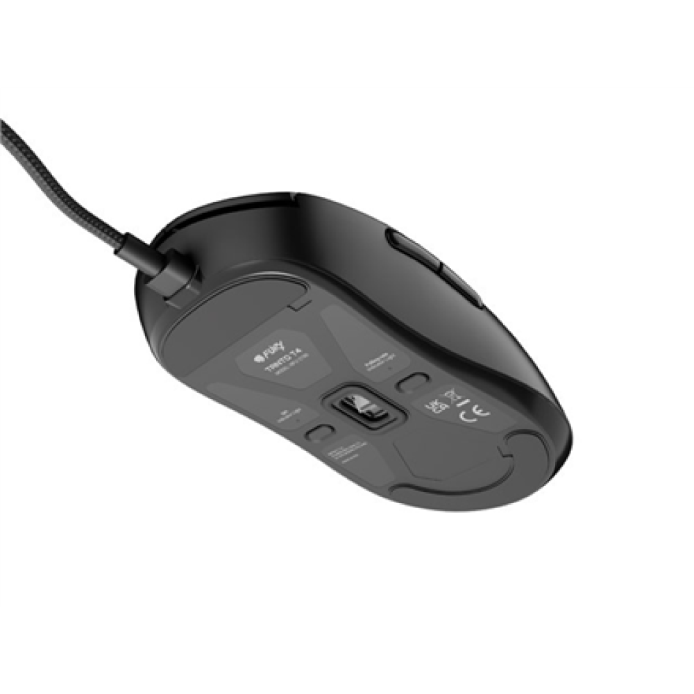 Fury Gaming Mouse , Tanto T4 , Wired , USB , Black
