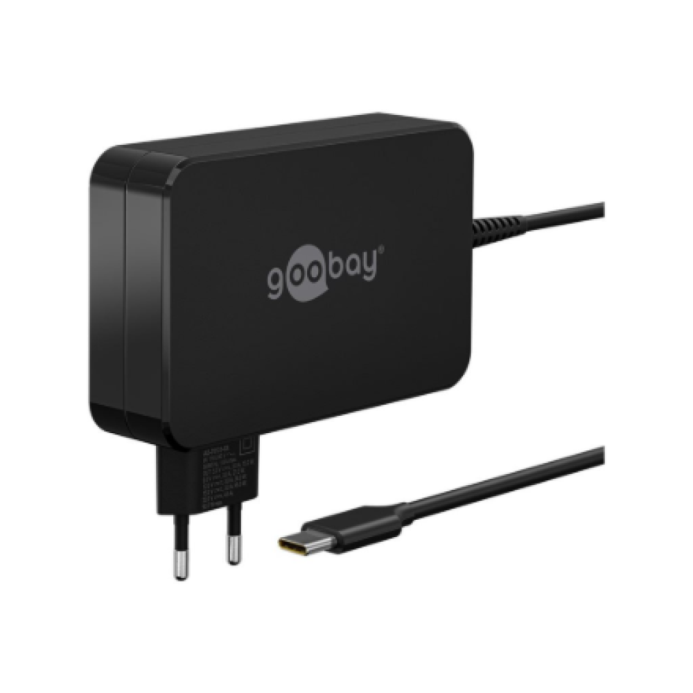 Goobay USB-C Charger for Laptops (90 W) , 65420