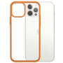 ClearCase , Cover , Apple , iPhone 12/12 Pro , Tempered glass, Polyethylene terephthalate, Thermoplastic polyurethane , Orange