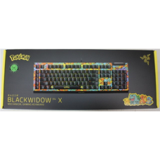 SALE OUT. SALE OUT. Razer BlackWidow V4 X , Mechanical Gaming Keyboard , Wired , US , Green Mechanical Switches , Pokémon Edition , DEMO