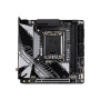 Gigabyte , B760I AORUS PRO DDR4 1.0 M/B , Processor family Intel , Processor socket LGA1700 , DDR4 DIMM , Memory slots 2 , Supported hard disk drive interfaces SATA, M.2 , Number of SATA connectors 4 , Chipset Intel B760 Express , Mini-ITX