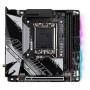 Gigabyte , B760I AORUS PRO DDR4 1.0 M/B , Processor family Intel , Processor socket LGA1700 , DDR4 DIMM , Memory slots 2 , Supported hard disk drive interfaces SATA, M.2 , Number of SATA connectors 4 , Chipset Intel B760 Express , Mini-ITX