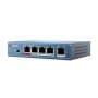Hikvision , Switch , DS-3E0105P-E , Unmanaged , Desktop , 10/100 Mbps (RJ-45) ports quantity 4 , Gigabit Ethernet (copper) ports quantity 1 , Power over Ethernet (PoE) ports quantity 4 , Power supply type 51V DC, 1.25A
