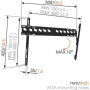 Vogels , Wall mount , MA4010-A1 , Tilt , 40-65 , Maximum weight (capacity) 60 kg , Black