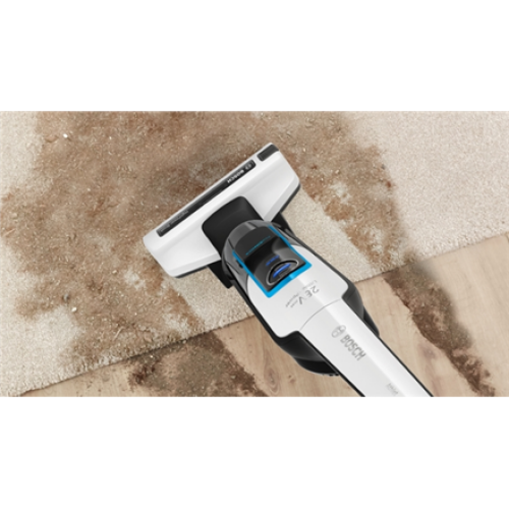 Bosch Vacuum cleaner BCH86SIL2 Athlet ProSilence 28Vmax Cordless operating, Handstick, 28 V, Operating time (max) 60 min, White, Warranty 24 month(s)