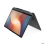 Lenovo IdeaPad Flex 5 14ALC7 , Storm Grey , 14 , IPS , Touchscreen , WUXGA , 1920 x 1200 pixels , Glossy , AMD Ryzen 7 , 5700U , 16 GB , Soldered LPDDR4x , Solid-state drive capacity 512 GB , AMD Radeon Graphics , Windows 11 Home , 802.11ax , Bluetooth ve