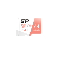 Silicon Power Superior , 64 GB , microSDXC , Flash memory class 10