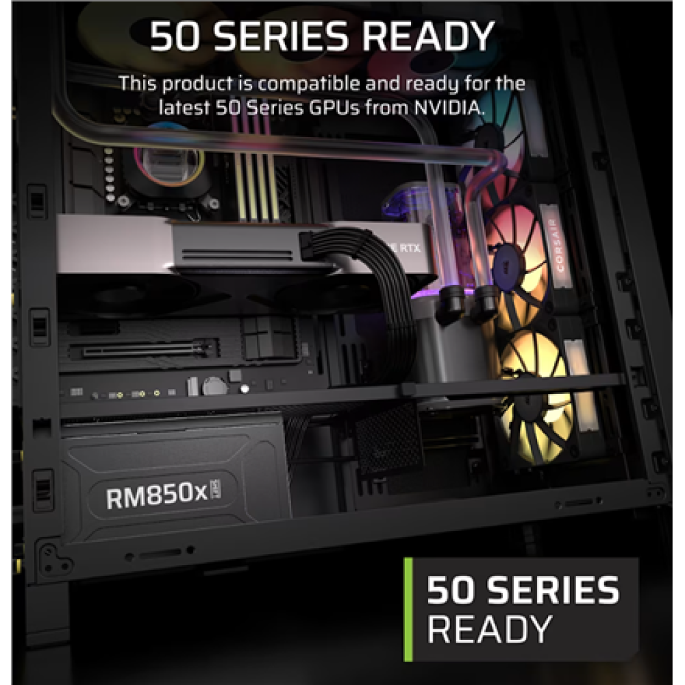 Corsair Fully Modular ATX Power Supply (EU) , RM850x SHIFT , 850 W , Black