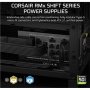 Corsair Fully Modular ATX Power Supply (EU) , RM850x SHIFT , 850 W , Black