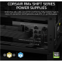 Corsair Fully Modular ATX Power Supply (EU) , RM850x SHIFT , 850 W , Black