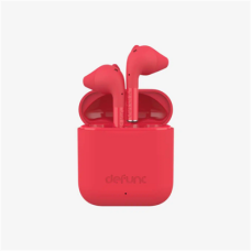 Defunc , Earbuds , True Go Slim , In-ear Built-in microphone , Bluetooth , Wireless , Red