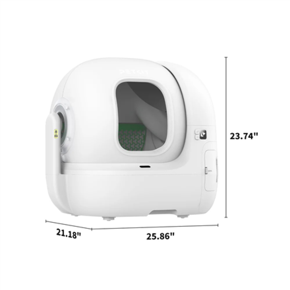 PETKIT , Automatic Cat Litter Box , PUROBOT MAX Pro , White