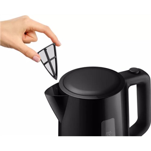 Philips , Kettle , HD9318/20 , Electric , 2200 W , 1.7 L , Plastic , 360° rotational base , Black