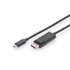 Digitus , USB Type-C adapter cable , AK-300333-020-S , USB-C , DisplayPort , USB-C to DP , 2 m