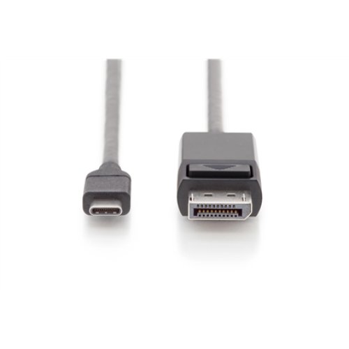 Digitus , USB Type-C adapter cable , AK-300333-020-S , USB-C , DisplayPort , USB-C to DP , 2 m