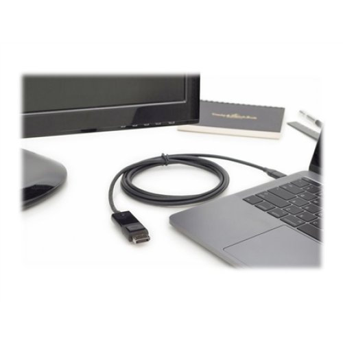 Digitus , USB Type-C adapter cable , AK-300333-020-S , USB-C , DisplayPort , USB-C to DP , 2 m