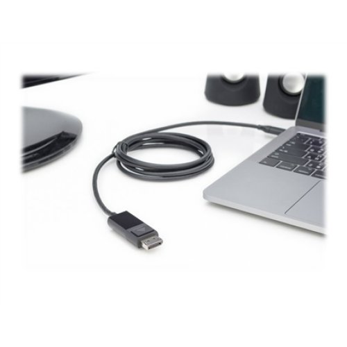 Digitus , USB Type-C adapter cable , AK-300333-020-S , USB-C , DisplayPort , USB-C to DP , 2 m