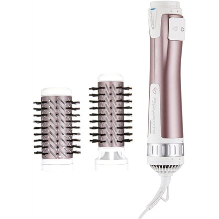 Rowenta , ACTIV PREMIUM CARE Hair Brush , CF9540 , Ceramic heating system , Ion conditioning , Barrel diameter 40 - 50 mm , Number of heating levels 2 , 1000 W , Styling comb , Metal cinnamon pink