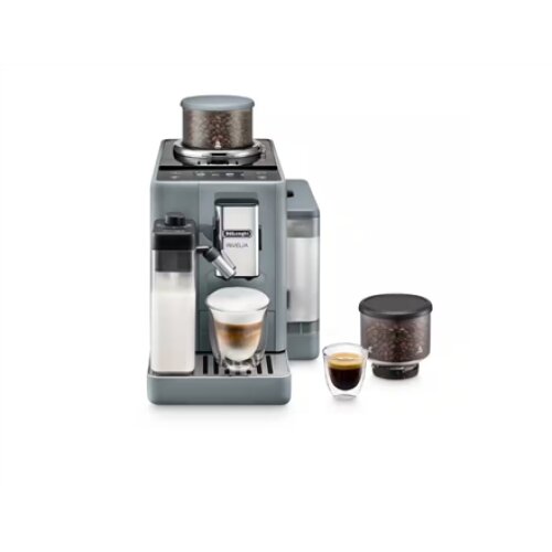 Delonghi Coffee Maker , EXAM440.55.G Rivelia , Pump pressure 19 bar , Built-in milk frother , Automatic , 1450 W , Pebble Grey