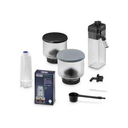 Delonghi Coffee Maker , EXAM440.55.G Rivelia , Pump pressure 19 bar , Built-in milk frother , Automatic , 1450 W , Pebble Grey