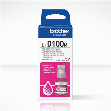 Brother BTD100M , Ink Bottle , Magenta